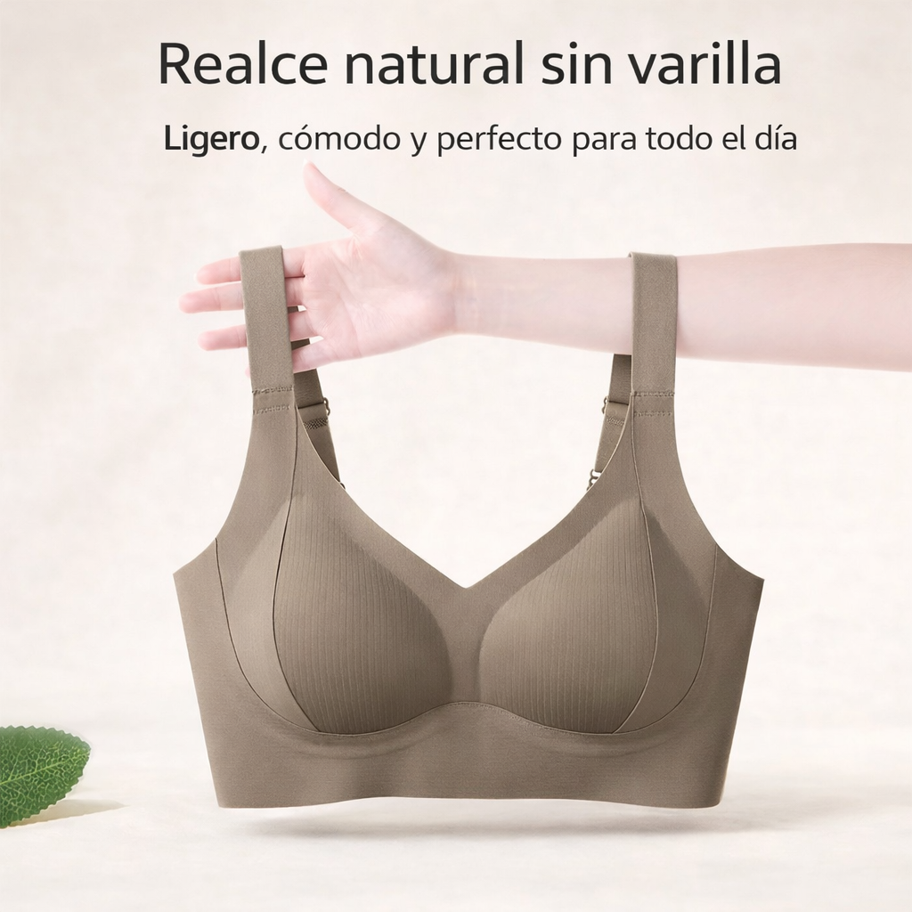 LUNA™- Brasier Sin Aros con Realce Natural