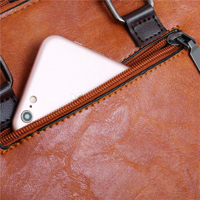 Kit de Bolsas Elegancia Premium en Cuero - Compra 1 y Llévate 4